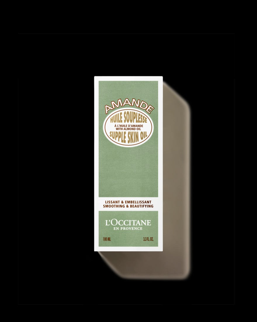Olio Souplesse Mandorla100 ml
BEST SELLER
VEGAN

Una pelle perfetta inizia con un tocco delicato di mandorla.