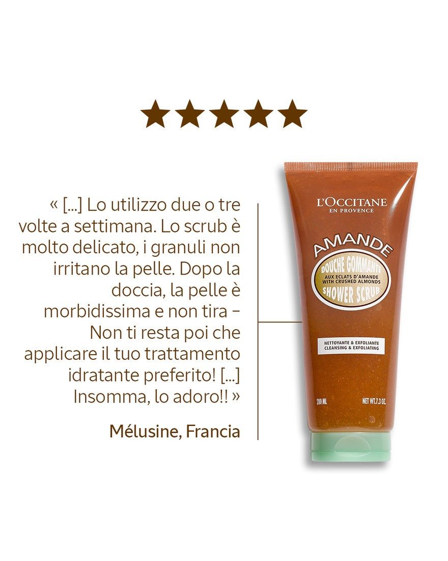 Gel Doccia Esfoliante Mandorla