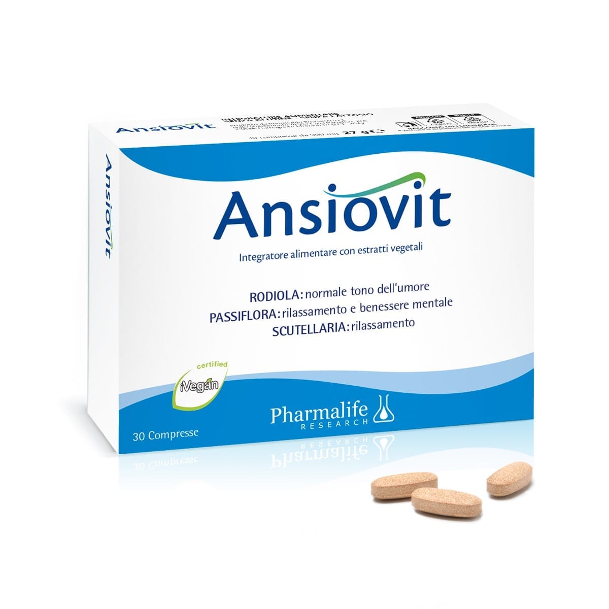 INTEGRATORI CALMANTI Ansiovit compresse