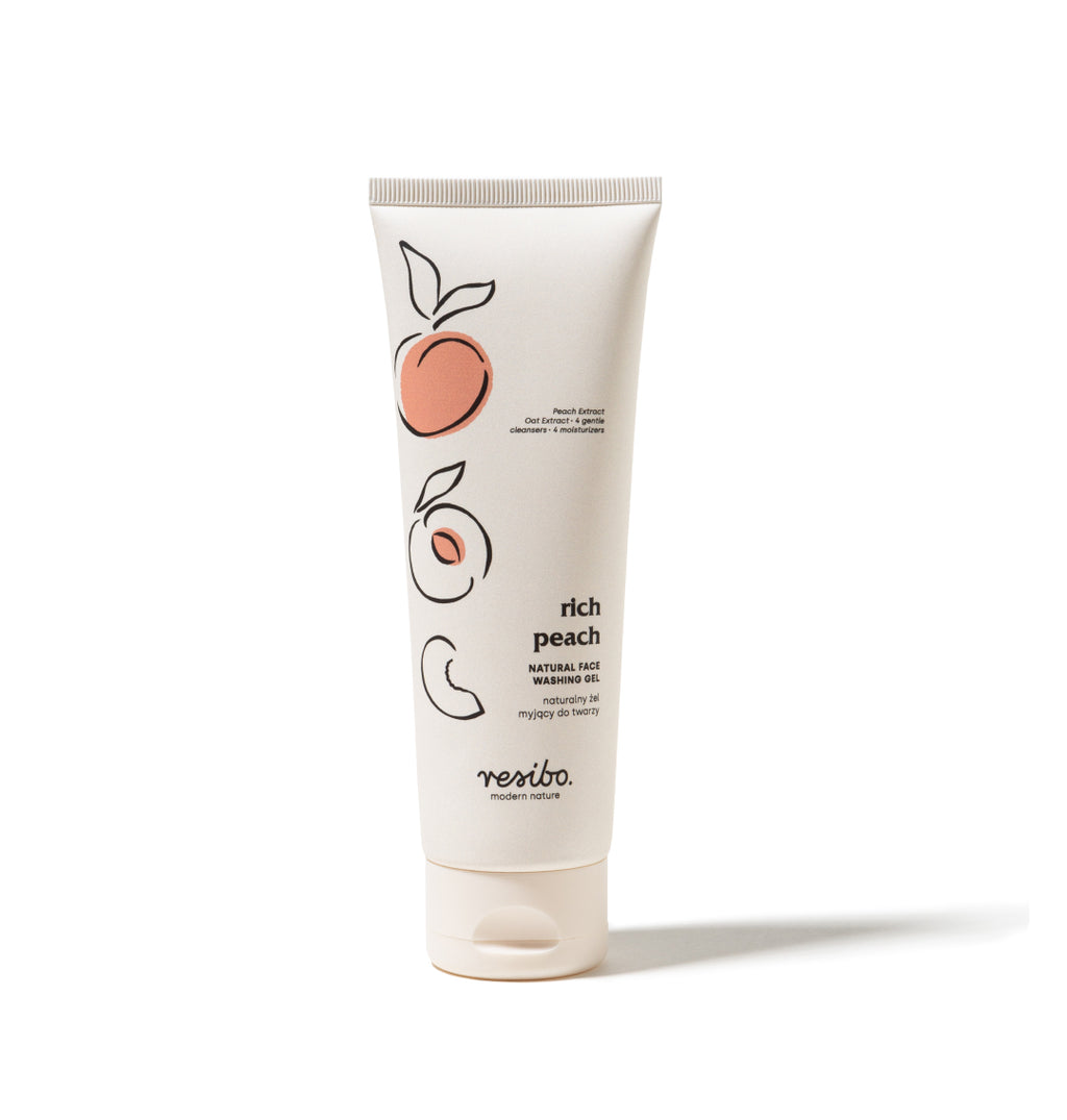 set
Rich Peach
gel detergente
Percentuale di naturalità :
98,4%