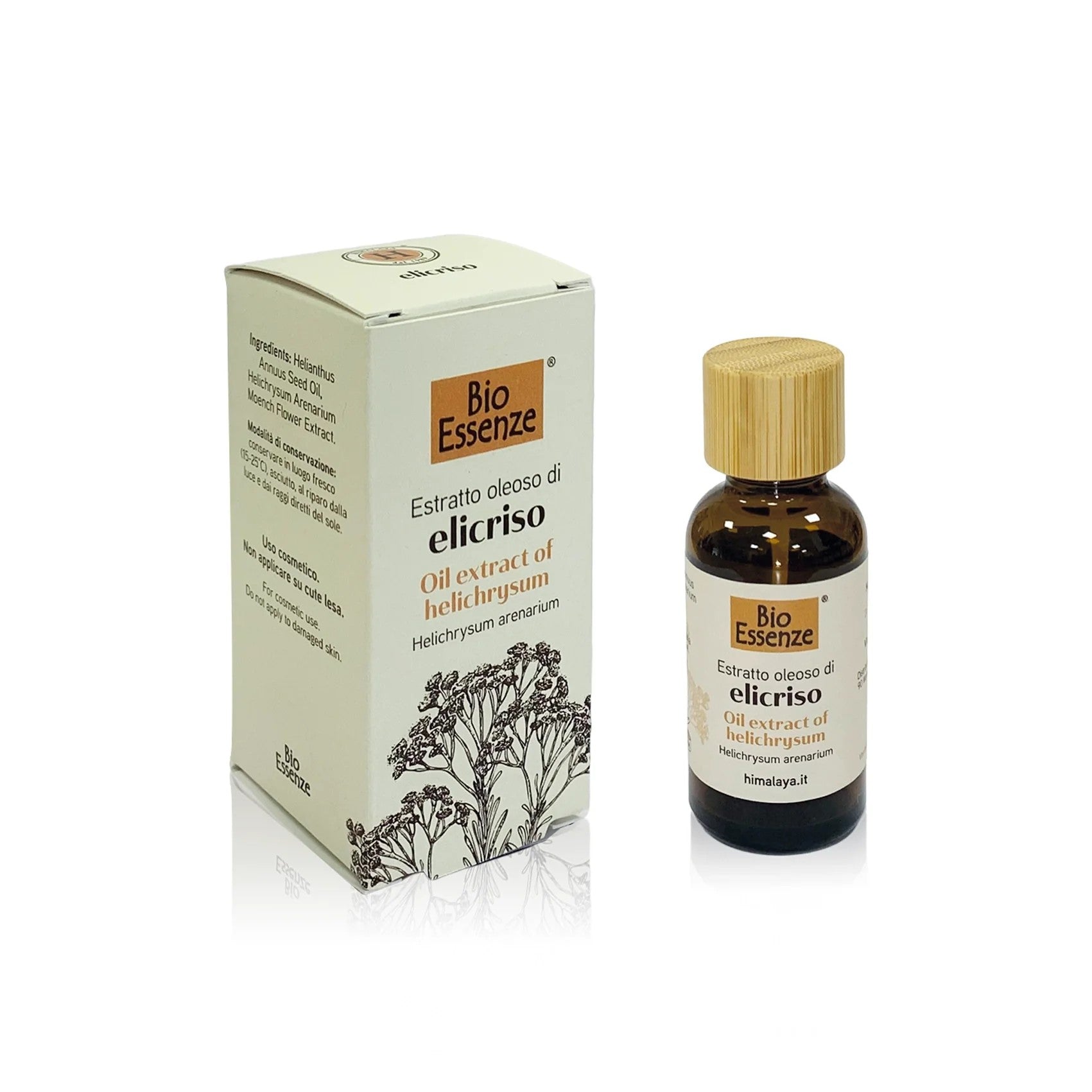 Bio essenze Oleolito di ELICRISO 30ml