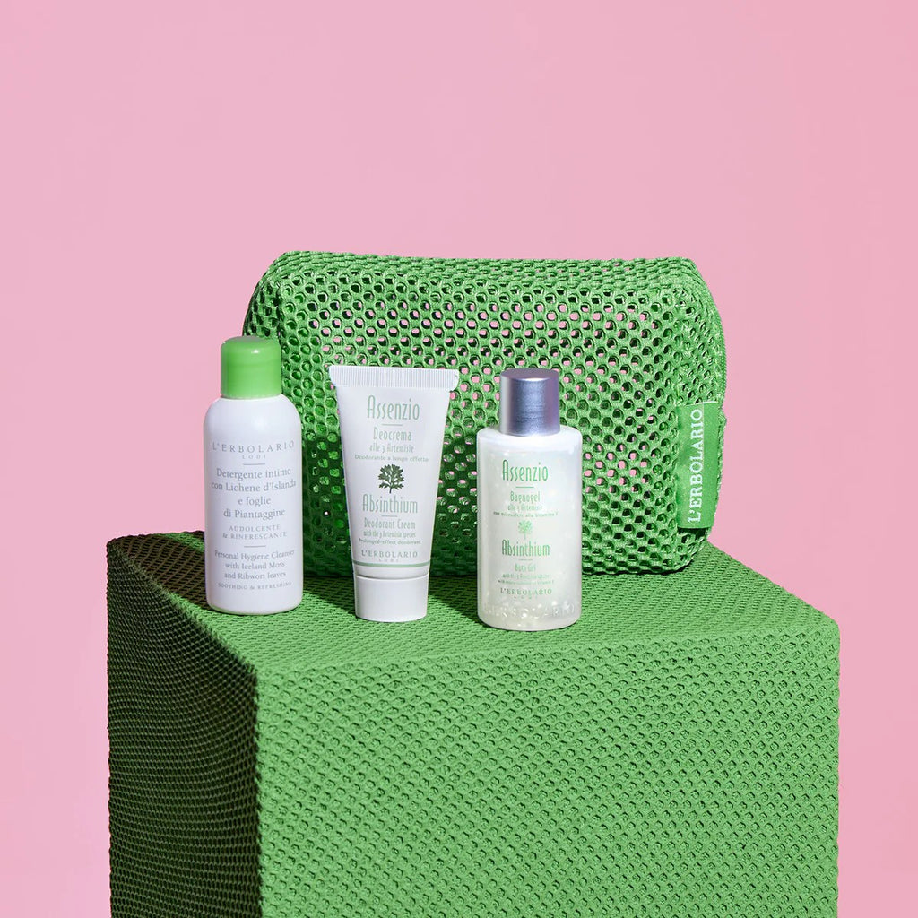 Beauty Express Comfort & Freschezza Kit Pochette con Bagnogel, Deodorante e Detergente intimo in formato viaggio

€16,90