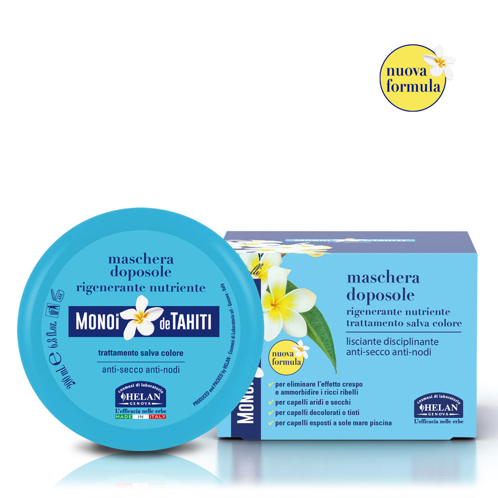MONOÏ de TAHITI - Hair Care
Maschera Capelli Doposole Rigenerante Nutriente