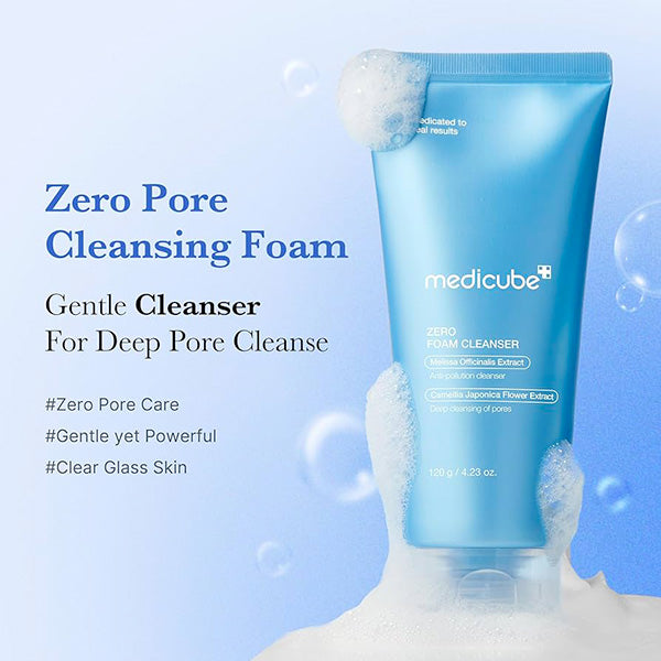 MEDICUBE – Zero Foam Cleanser 120ml