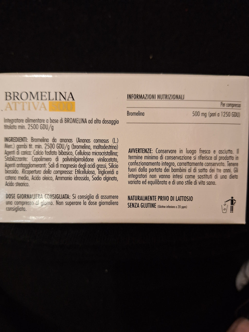 Bromelina Attiva 500