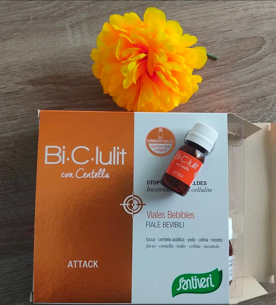 bi c lulit fiale 20x10ml e BROMELINA KIT ATTAC CELLULITE.